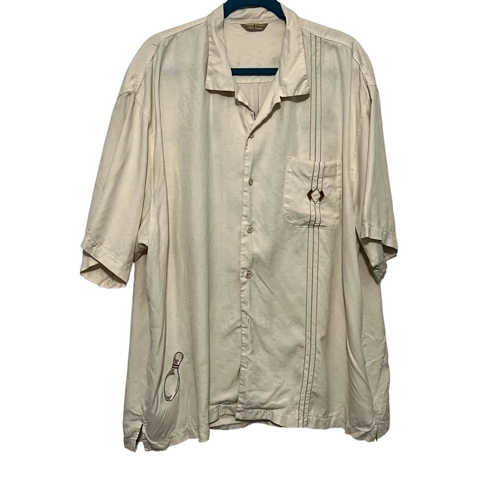 Tommy Bahama XXL Bowling Hawaiian Theme Shirt - Picture 1 of 7